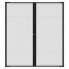 Weather Star 72 in. x 80 in. Brisa Black Standard Double Retractable Screen Door Kit New in Box $599