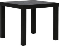 Ameriwood Home Parsons End Table, Black/White, Assorted, New in Box $129