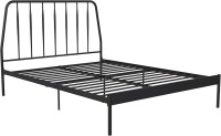 CosmoLiving by Cosmopolitan CosmoLiving Anastasia Metal, Queen Size Frame, Black Bed, New in Box $399