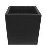 Tierra Verde Citadel Cube 14 in. x 14 in. Slate Rubber Self-Watering Planter $109