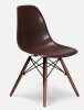 AllModern Paris-2 Side Chair with Walnut Legs New In Box $329