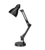 Hampton Bay 22.00 in. Black Adjustable Arm Desk Lamp with Metal Shade New In Box $79