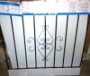 Unique Home Designs 48 in. x 48 in. Su Casa Black 9-Bar Window Guard New $199 - 2