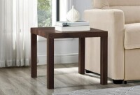 Mainstays Parsons End Table Canyon Walnut New In Box $99