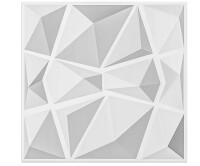 ART3D Textures 3D Wall Panels with White Diamond Design, 32 Sq Ft (Pack of 12 Tiles), New in Box $129.99