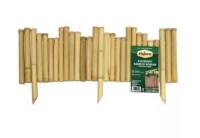 Vigoro 8 in. H x 23 in. W Natural Bamboo Pipe Organ Garden Border New $79