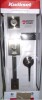 Kwikset Amador Satin Nickel Entry Door Handleset with Round Rose Hollis Lever Featuring SmartKey Security New Open Box $199 - 2