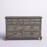 Laurel Foundry Sola 10 Drawer 68.75" W Solid Wood Dresser New in Box $1499