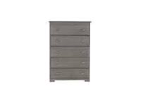 Discovery World 5 Drawer Chest in Charcoal NEw in Box $899