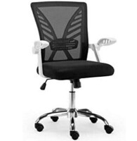 NOBLEWELL HOME Chair-NWOC2W Home Office Chair, Nylon, White New In Box $299