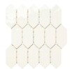 Daltile LuxeCraft White 11 in. x 12 in. x 6.35 mm Ceramic Picket Mosaic Wall Tile (0.73 sq. ft./Each) New Shelf Pull $79