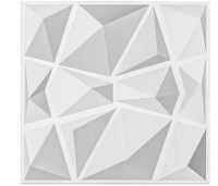 ART3D Textures 3D Wall Panels with White Diamond Design, 32 Sq Ft (Pack of 12 Tiles), New in Box $129.99