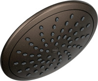 Moen Oil Rubbed Bronze Bathroom Rain Showerhead, 8-inch Wide Fixed Rainfall Shower Head, New In Box $299