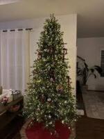 Poly Group 9' Pre-lit Radiant Micro LED Artificial Christmas Tree New in Box $799