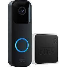 Blink Smart Wi-Fi HD Video Doorbell Camera, Battery or Wired, Black, New in Box Factory Sealed $179