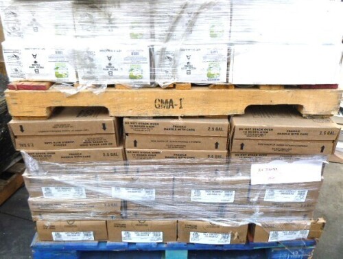 Pallet of Fanta Fountain Drink Syrup Assorted Flavors