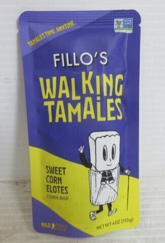 Fillos Elotes Sweet Corn Tamales, 4 Ounce New Best by 8/2026
