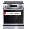 Frigidaire Gallery GCFE3060BFB - 30 in. 6.2 cu.ft. 5 Burner Element Slide-In Electric Range w/ Total Convection & Air Fry, SmudgeProof Stainless New $2599