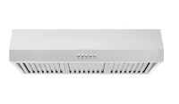 Vissani Sarela 30 in. W x 7 in. H 500CFM Convertible Under Cabinet Range Hood in Stainless Steel with LED Lights and Filter New In Box $399