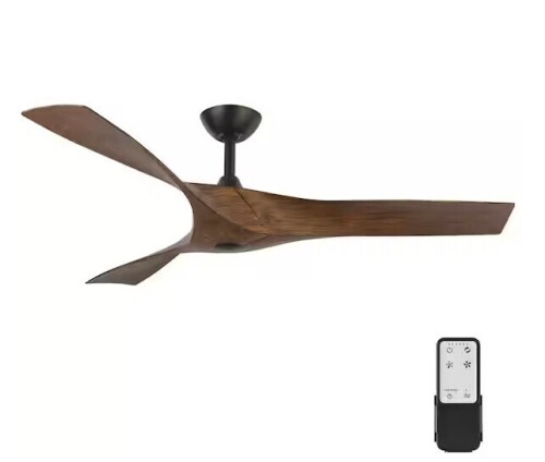 Home Decorators Collection Wesley 52 in. Oil Rubbed Bronze Ceiling Fan with Remote Control New In Box $299