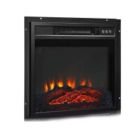 Ultra Flame 18" Electric Fireplace Heater Insert for TV Stand, Recessed 1400 W Electric Stove Heater with Remote Control New In Box $399