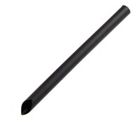 Affex Food Service 5.75 in. Unwrapped Jumbo Black Straw, 250 Count / 5 inch Black Coffee Stir, 1000 Count New In Box Assorted