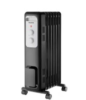 Pelonis 1,500-Watt Oil-Filled Radiant Electric Space Heater with Thermostat New In Box $109