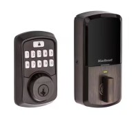 Kwikset Aura Venetian Bronze Single Cylinder Electronic Bluetooth Keypad Smart Lock Deadbolt featuring SmartKey Security New In Box $299