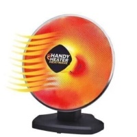 Handy Heater 1200-Watt Electric Oscillating Ceramic Parabolic Space Heater On Working $119