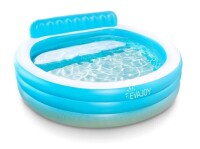 Evajoy Inflatable Pool Full-Sized Inflatable Swimming Family Pool with Seats New In Box $150