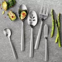 Member's Mark Premium 18/10 Stainless Steel Satin Finish 5 Piece Serving Set New In Box $39