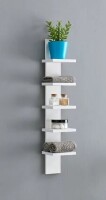 Ebern Designs Wyaconda 5 Tier Column Wall Shelf New In Box $99