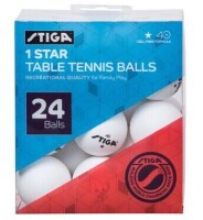 Stiga 1-Star Table Tennis Balls - 24-Pack New In Box $29