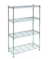 HDX 14 in. D x 54 in. H x 36 in. W Chrome Metal Wire Shelving Post $199