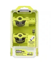 Ryobi Rotary Tool 12-Piece Twist Lock Cutting Kit (For Metal and Plastic) / Rotary Tool 16-Piece Carving and Engraving Kit (For Wood, Metal, Plastic, Glass) New In Box $79