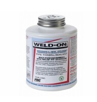 Weld On 87735 White Seal Plus Multipurpose Pipe Thread Sealant With Ptfe 1 Pt New $79