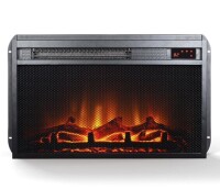 AltraFlame 23" x 14" Electric Fireplace Insert with Mesh Front, Black New In Box $299