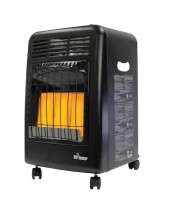 Mr. Heater 18,000 BTU Cabinet Propane Outdoor Space Heater with Hose and Regulator $199