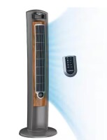 Lasko Wind Curve 42 in. 3-Speed Oscillating Tower Fan with Fresh Air Ionizer and Remote Control New In Box $199