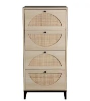 Seafuloy Natural Cabinet with 4 Drawers New In Box $299