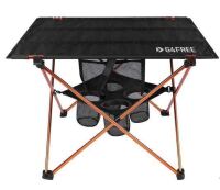 G4Free Folding Camp Table, Large Portable Camping Table with 4 Cup Holders and Carrying Bags for Indoor and Outdoor Picnic, Tailgating, BBQ, Beach, Hiking, Travel, Fishing Fishing New $89