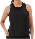 Member's Mark Ladies Work It Out Active Tank -Black Soot New with Tags Size Medium