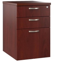 Bush Business Furniture Office in an Hour 3 Drawer File Cabinet in Hansen Cherry | Under Desk Drawers for Letter, Legal Assorted Similar to Picture $299