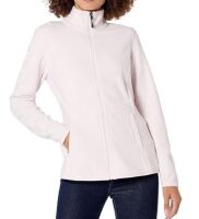 Amazon Essentials Women's Full-Zip Polar Fleece Jacket, Light Pink New with Tags Size Medium $79