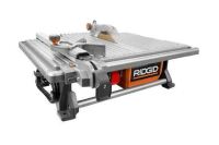 Ridgid 6.5-Amp 7 in. Blade Corded Table Top Wet Tile Saw On Working $299