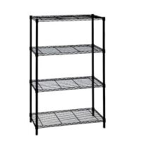 HDX 4-Tier Steel Wire Shelving Unit in Black (36 in. W x 54 in. H x 14 in. D) New Open Box $199