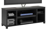 Mainstays Parsons TV Stand for TVs up to 50", Black Oak $299