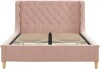 Little Seeds Monarch Hill Ambrosia Pink Full Velvet Upholstered Bed, (2 Boxes), New in Box $599