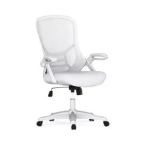 NOBLEWELL HOME Chair-NWOC2W Home Office Chair, Nylon, White, (Similar To Picture), New in Box $299