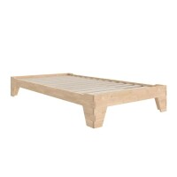 Little Seeds Maverick Kids Montessori Floor Bed with 2 Heights, Twin, Natural, New in Box $299